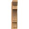 Ekena Millwork Balboa Slat Smooth Outlooker, Western Red Cedar, 7 1/2"W x 28"D x 34"H OUT08X28X34BOA06SWR - alternate 4